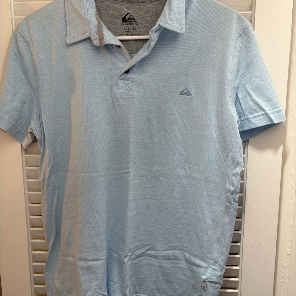 Quiksilver Sky Blue Men's Polo Shirt